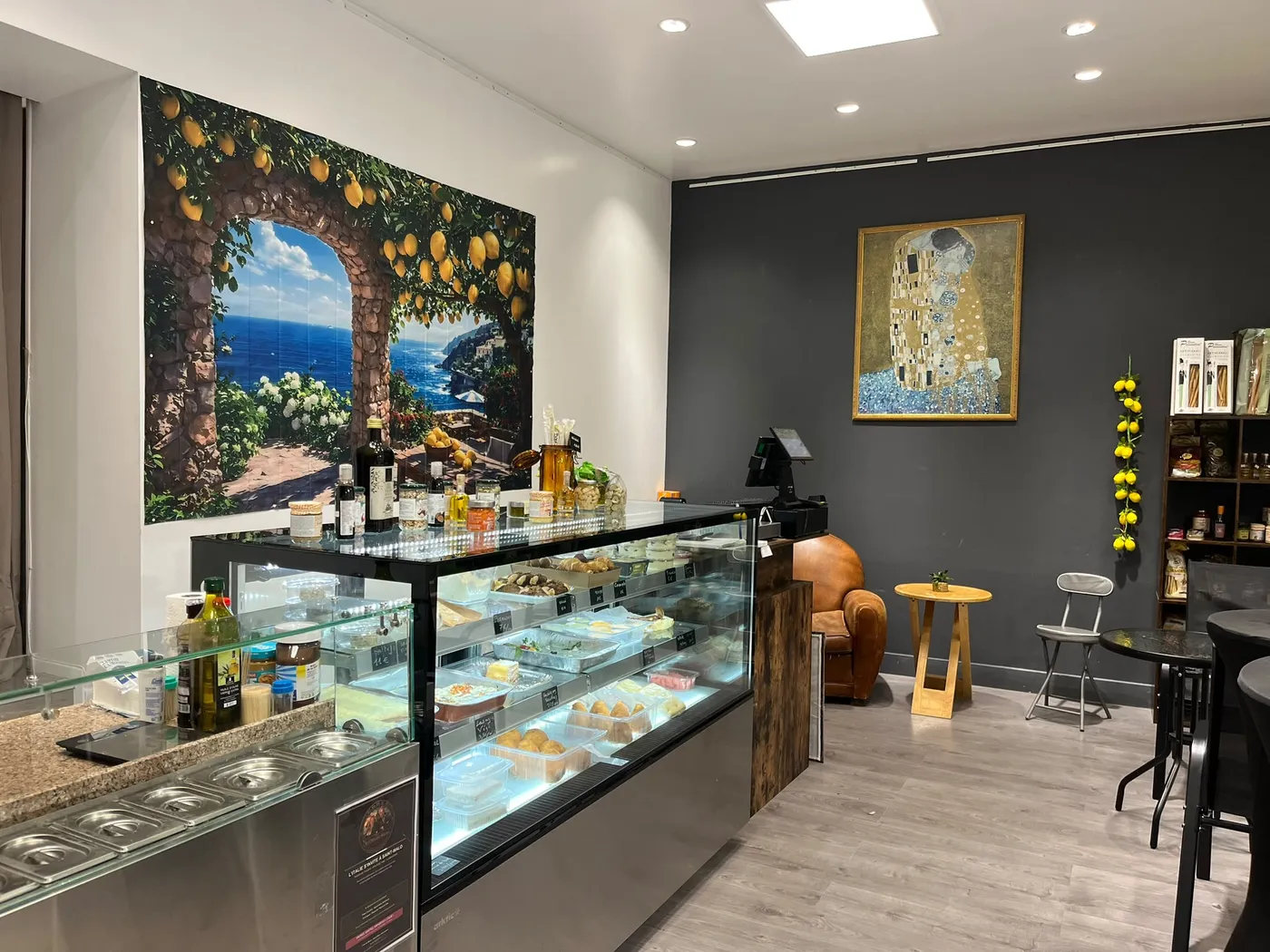 Intérieur de la boutique